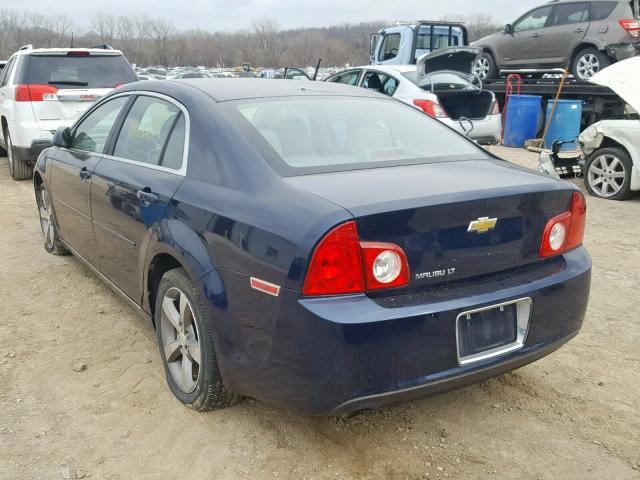 1G1ZC5E12BF142257 - 2011 CHEVROLET MALIBU 1LT ლურჯი ფოტო 3