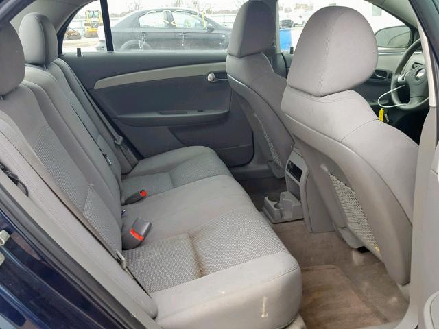 1G1ZC5E12BF142257 - 2011 CHEVROLET MALIBU 1LT ლურჯი ფოტო 6