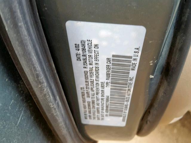 4S3BH686227659544 - 2002 SUBARU LEGACY OUT GREEN photo 10