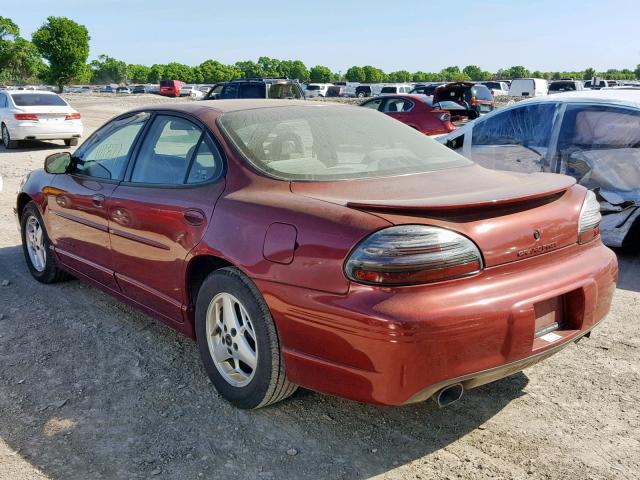 1G2WP52K52F240487 - 2002 PONTIAC GRAND PRIX MAROON photo 3