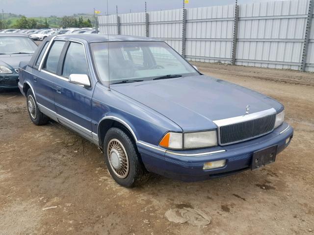 3C3XA5632LT062411 - 1990 CHRYSLER LEBARON LA BLUE photo 1