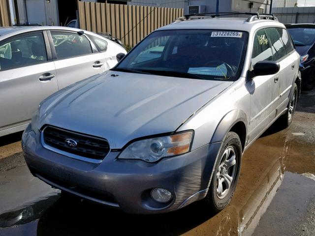 4S4BP61C977316512 - 2007 SUBARU LEGACY OUT SILVER photo 2