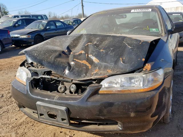 1HGCG2257XA010592 - 1999 HONDA ACCORD EX BLACK photo 9