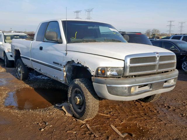 1B7KF23ZXWJ169281 - 1998 DODGE RAM 2500 WHITE photo 1