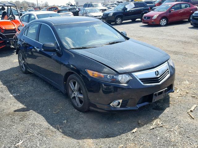 JH4CU2F86DC010285 - 2013 ACURA TSX SE BLACK photo 1