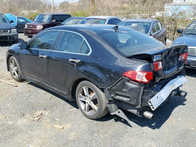 JH4CU2F86DC010285 - 2013 ACURA TSX SE BLACK photo 3