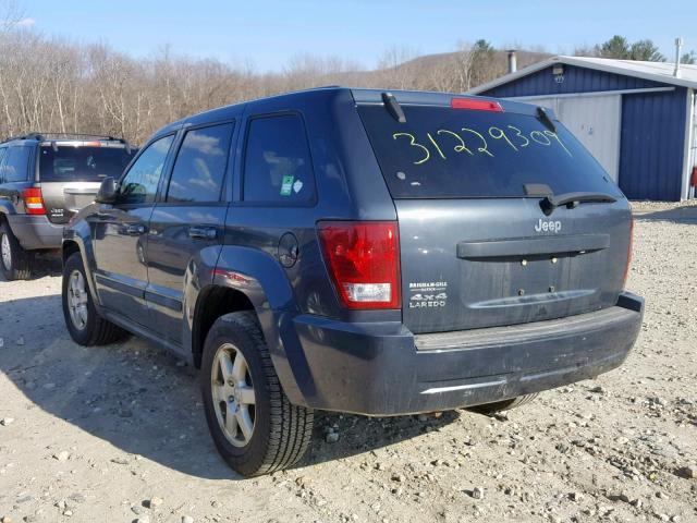 1J8GR48K78C104554 - 2008 JEEP GRAND CHER GRAY photo 3