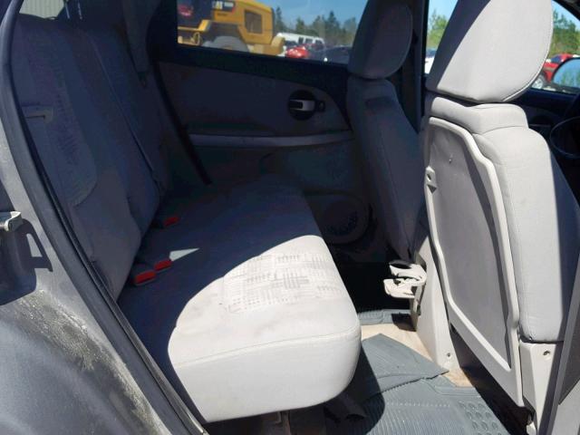 2CNDL13F056207884 - 2005 CHEVROLET EQUINOX LS GRAY photo 6