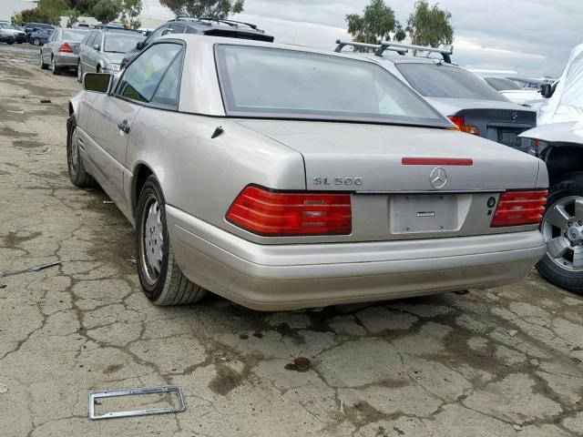 WDBFA67F4VF153035 - 1997 MERCEDES-BENZ SL 500 GOLD photo 3