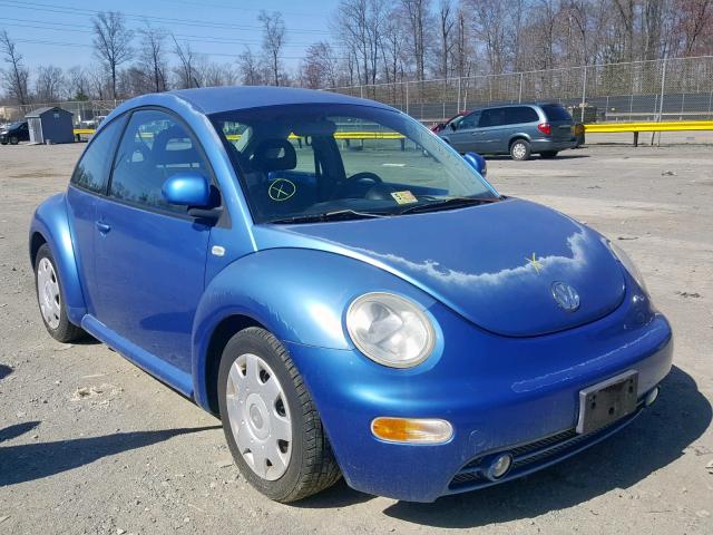 3VWCF21C3XM427192 - 1999 VOLKSWAGEN NEW BEETLE ლურჯი ფოტო 1