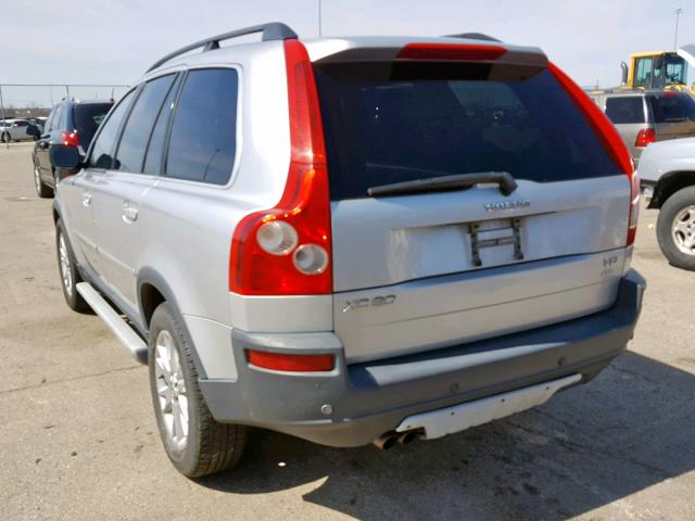 YV4CZ852361250988 - 2006 VOLVO XC90 V8 SILVER photo 3