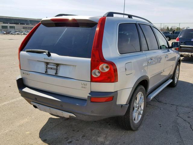 YV4CZ852361250988 - 2006 VOLVO XC90 V8 SILVER photo 4