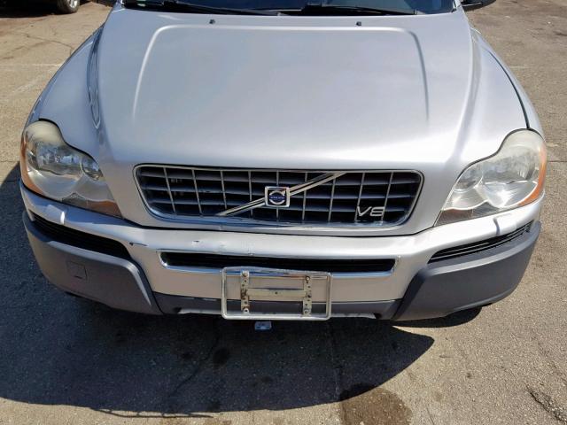 YV4CZ852361250988 - 2006 VOLVO XC90 V8 SILVER photo 9