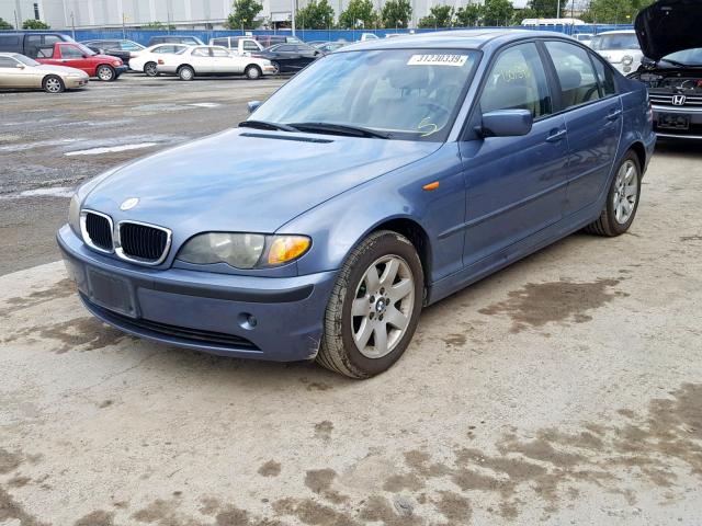 WBAAZ33474KP83741 - 2004 BMW 325 IS SUL BLUE photo 2