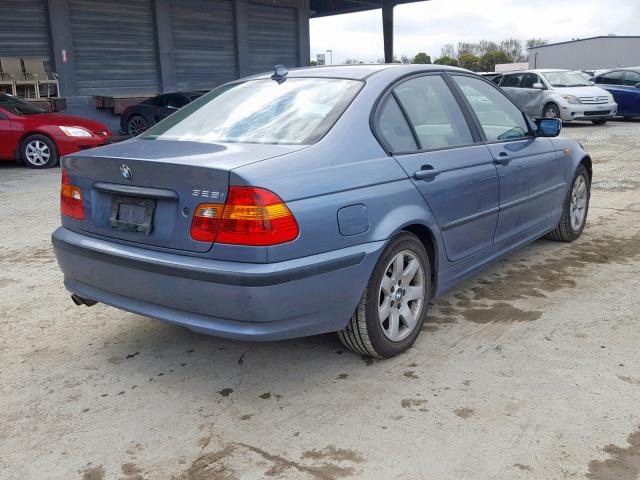 WBAAZ33474KP83741 - 2004 BMW 325 IS SUL BLUE photo 4