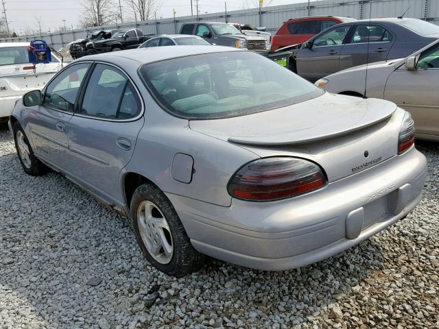 1G2WJ52K2XF227740 - 1999 PONTIAC GRAND PRIX GRAY photo 3