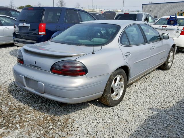 1G2WJ52K2XF227740 - 1999 PONTIAC GRAND PRIX GRAY photo 4