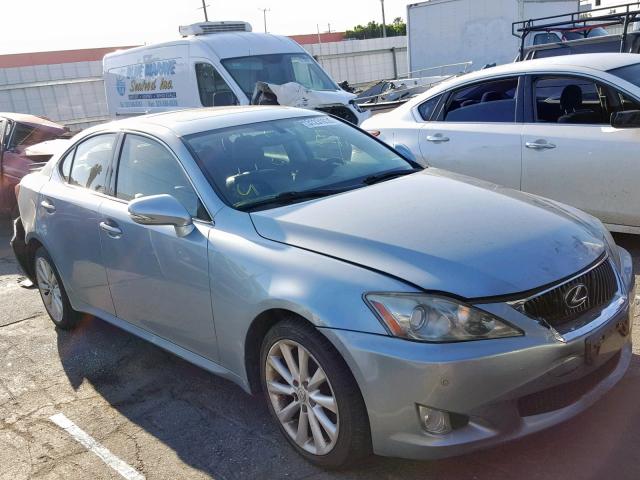 JTHCK262095029928 - 2009 LEXUS IS 250 BLUE photo 1