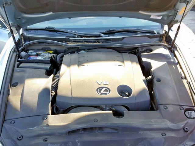 JTHCK262095029928 - 2009 LEXUS IS 250 BLUE photo 7