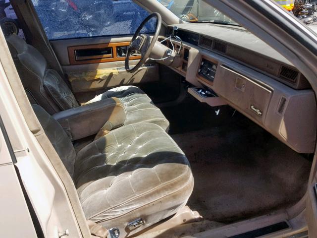 1G6CB5150J4283849 - 1988 CADILLAC FLEETWOOD TAN photo 5