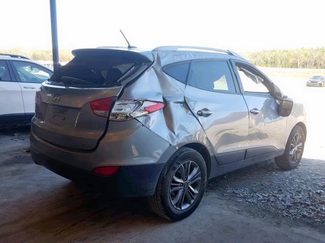 KM8JU3AG9FU994974 - 2015 HYUNDAI TUCSON LIM SILVER photo 4