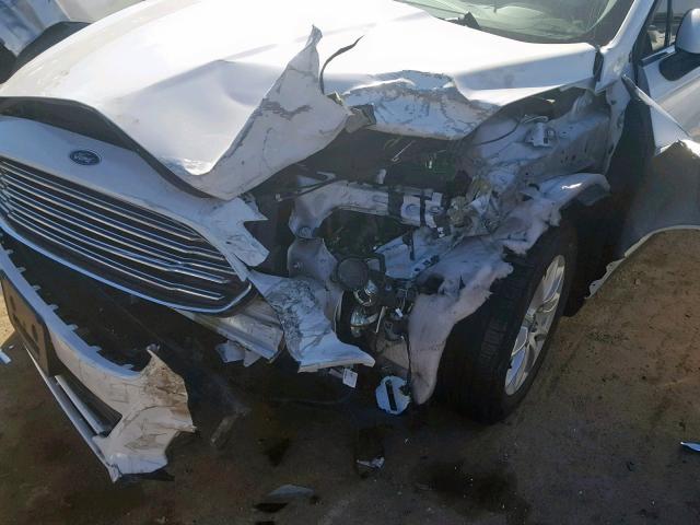 3FA6P0G78GR231723 - 2016 FORD FUSION S WHITE photo 9