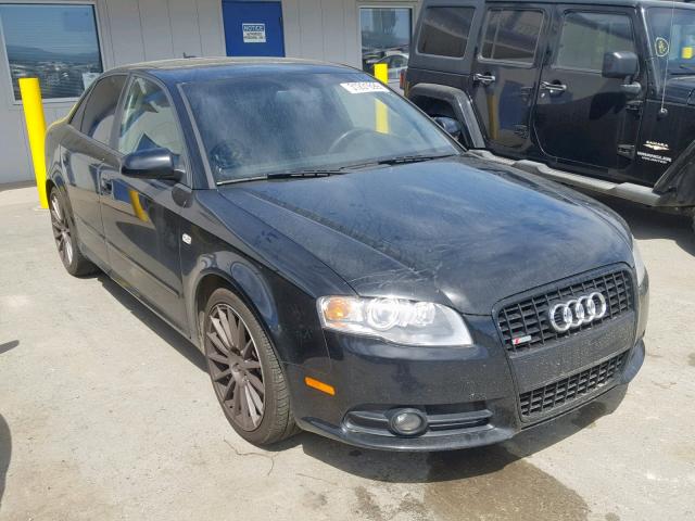 WAUBF78E46A257680 - 2006 AUDI A4 S-LINE BLACK photo 1