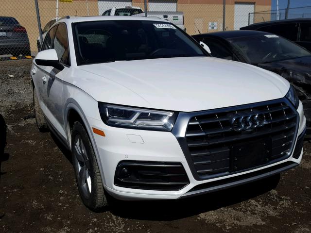 WA1CNAFY1J2202475 - 2018 AUDI Q5 PRESTIG WHITE photo 1