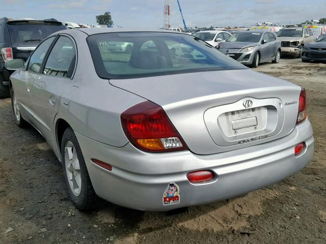 1G3GR64H414145270 - 2001 OLDSMOBILE AURORA GRAY photo 3