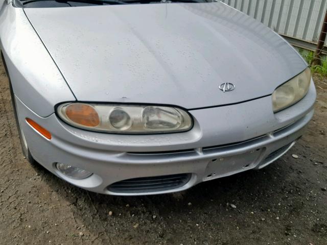 1G3GR64H414145270 - 2001 OLDSMOBILE AURORA GRAY photo 9