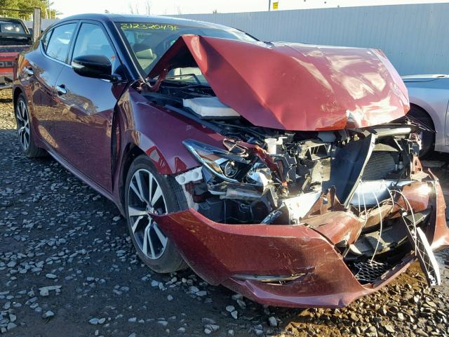 1N4AA6AP7HC448767 - 2017 NISSAN MAXIMA 3.5 RED photo 1