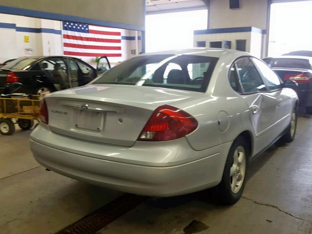 1FAFP55U4YG117135 - 2000 FORD TAURUS SES GRAY photo 4