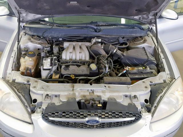 1FAFP55U4YG117135 - 2000 FORD TAURUS SES GRAY photo 7