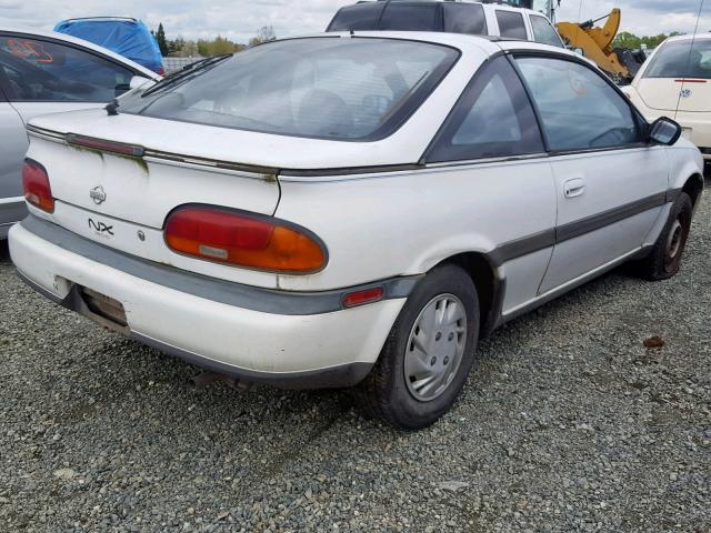 JN1EB36C6NU102229 - 1992 NISSAN NX 1600 WHITE photo 4