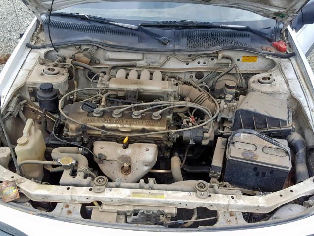 JN1EB36C6NU102229 - 1992 NISSAN NX 1600 WHITE photo 7