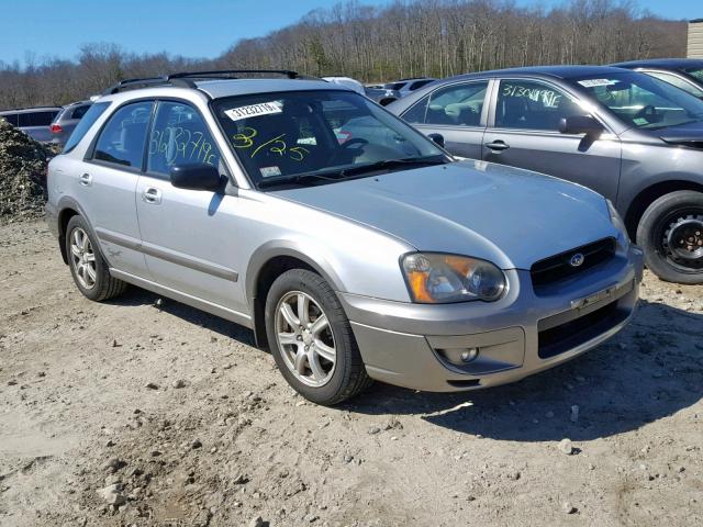 JF1GG68585H813937 - 2005 SUBARU IMPREZA OU SILVER photo 1