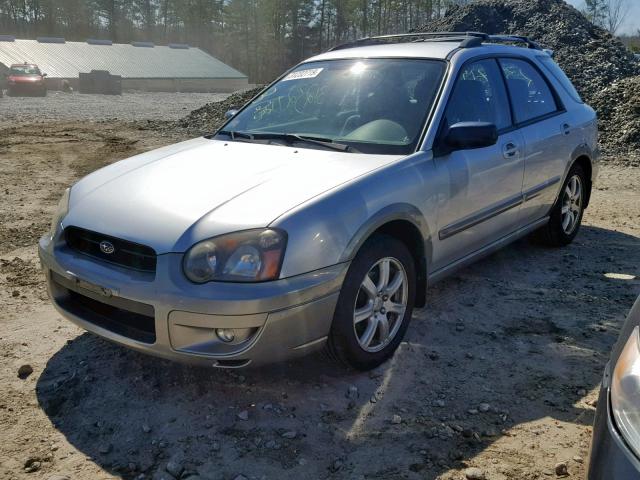 JF1GG68585H813937 - 2005 SUBARU IMPREZA OU SILVER photo 2