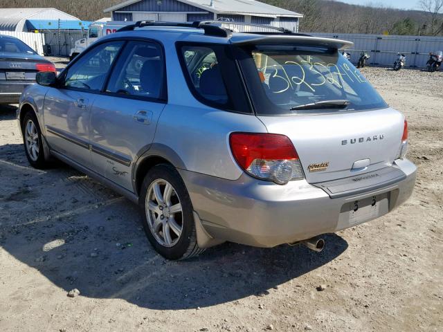 JF1GG68585H813937 - 2005 SUBARU IMPREZA OU SILVER photo 3