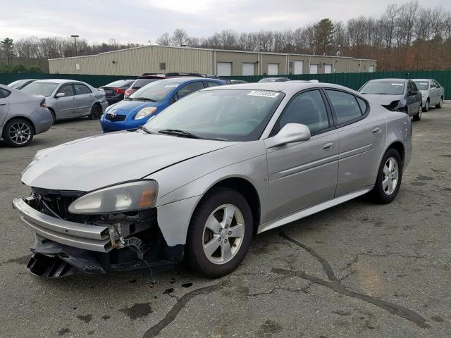 2G2WP552X81114041 - 2008 PONTIAC GRAND PRIX 银色 照片 2