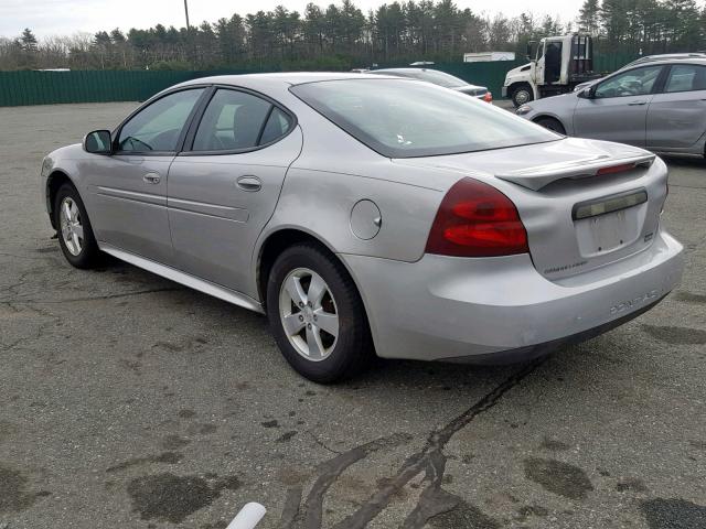 2G2WP552X81114041 - 2008 PONTIAC GRAND PRIX 银色 照片 3