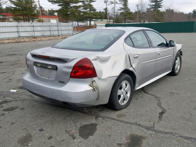 2G2WP552X81114041 - 2008 PONTIAC GRAND PRIX 银色 照片 4