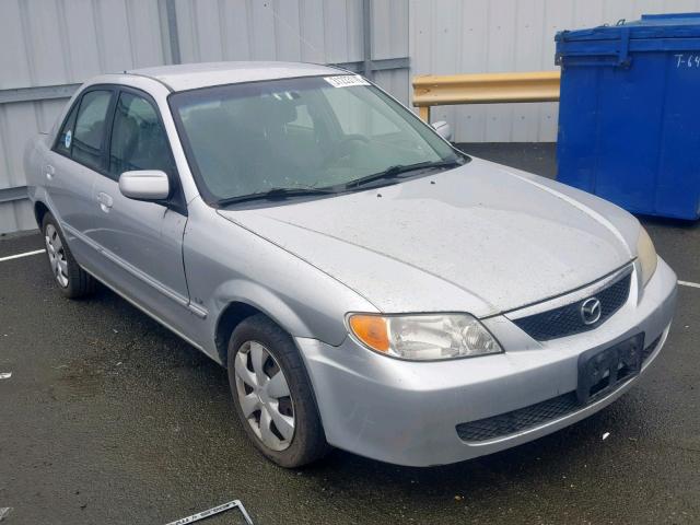 JM1BJ225220542097 - 2002 MAZDA PROTEGE DX SILVER photo 1