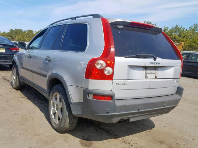 YV1CZ592451182611 - 2005 VOLVO XC90 SILVER photo 3