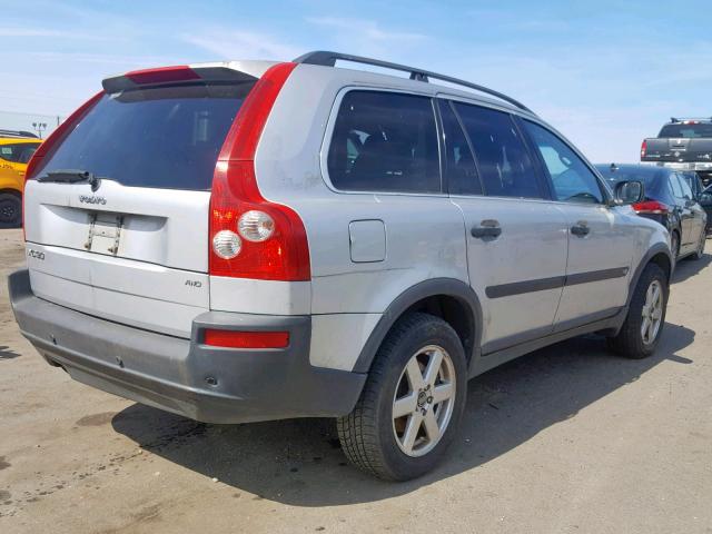 YV1CZ592451182611 - 2005 VOLVO XC90 SILVER photo 4