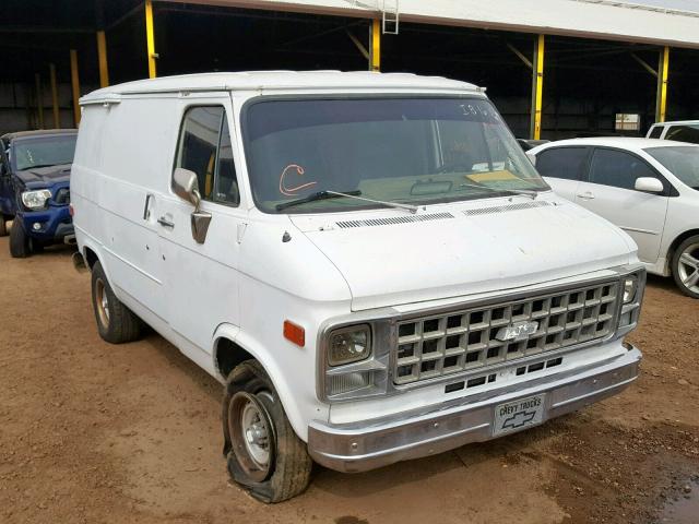 CGG15A0112110 - 1980 CHEVROLET VAN WHITE photo 1