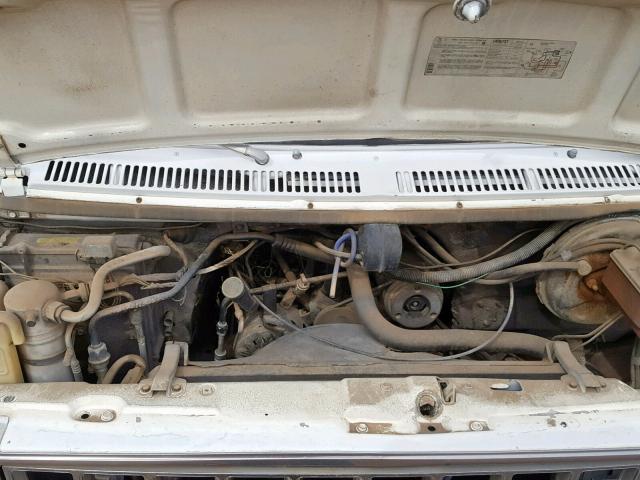 CGG15A0112110 - 1980 CHEVROLET VAN WHITE photo 7