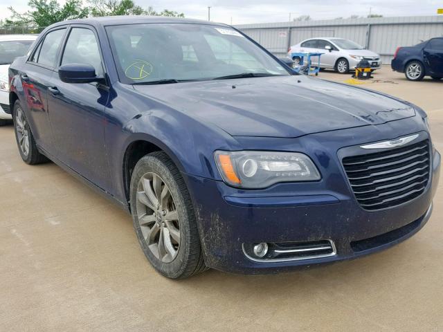 2C3CCAGG7EH356224 - 2014 CHRYSLER 300 S BLUE photo 1