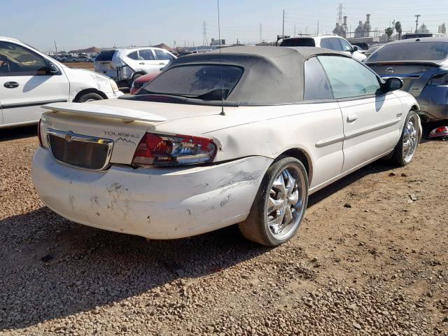 1C3EL55R24N254758 - 2004 CHRYSLER SEBRING LX WHITE photo 4