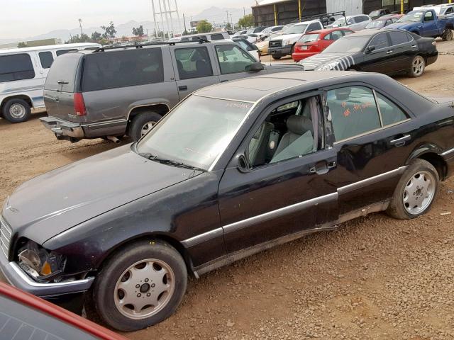 WDBHA28E0RF076497 - 1994 MERCEDES-BENZ C 280 BLACK photo 2