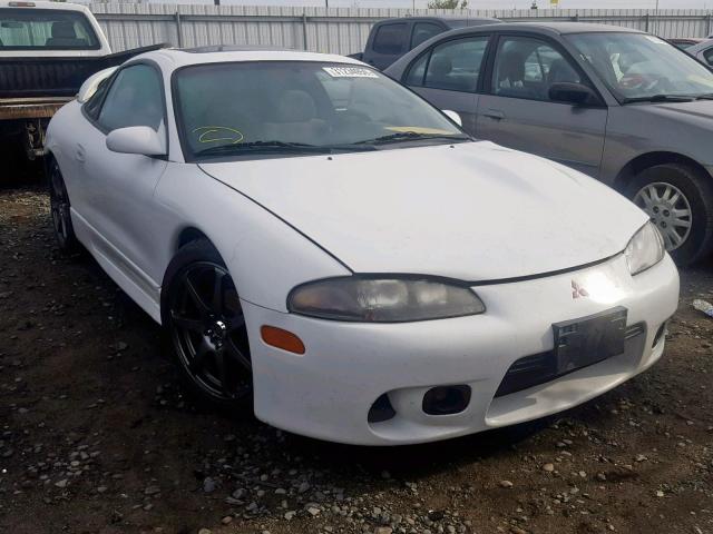 4A3AK54F1WE103804 - 1998 MITSUBISHI ECLIPSE GS WHITE photo 1